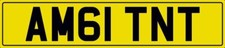 AMG I TNT NUMBER PLATE AM61