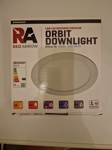 Red arrow orbit downlight - downlight, 18w