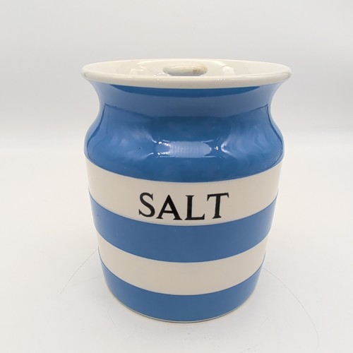 Green cornishware salt - green,