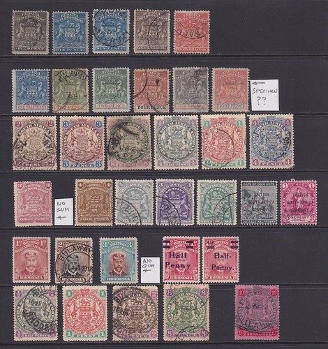 Rhodesia 1892 1918 - rhodesia,