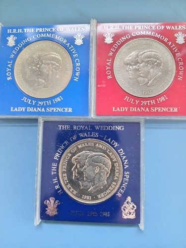 1981 royal wedding crown coin - 1981,