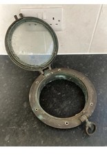 Vintage Small Bronze Porthole