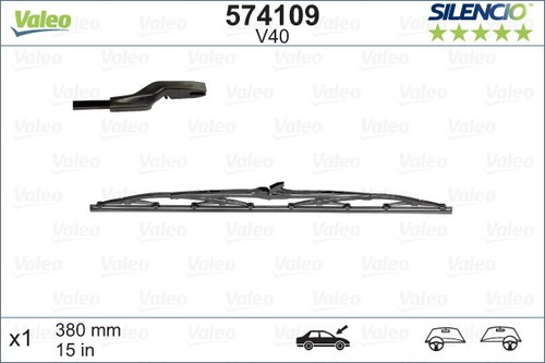 Valeo 574109 wiper blade - 574109, for