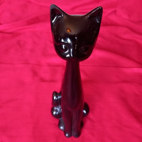 Retro 1960s long neck ceramic - long,