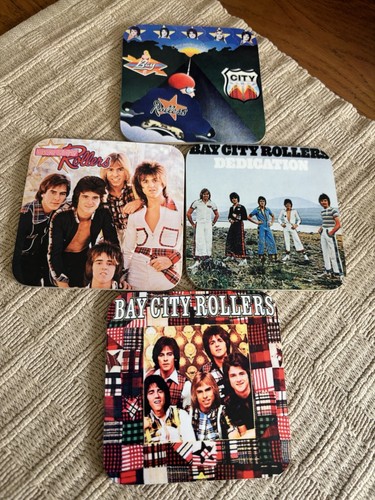 Bay city rollers coasters set - city,