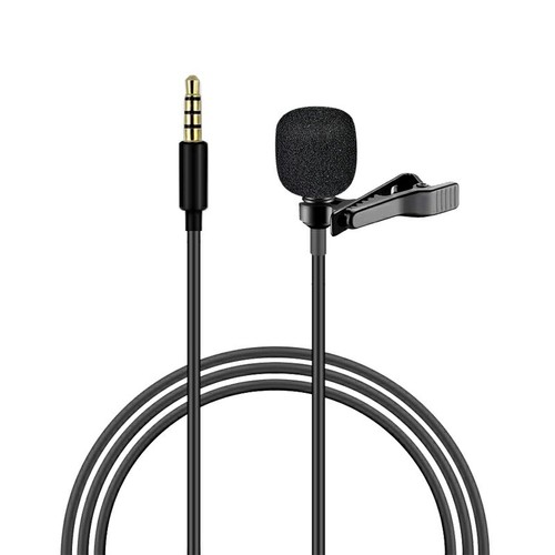 Clip lapel mini lavalier - clip-on,