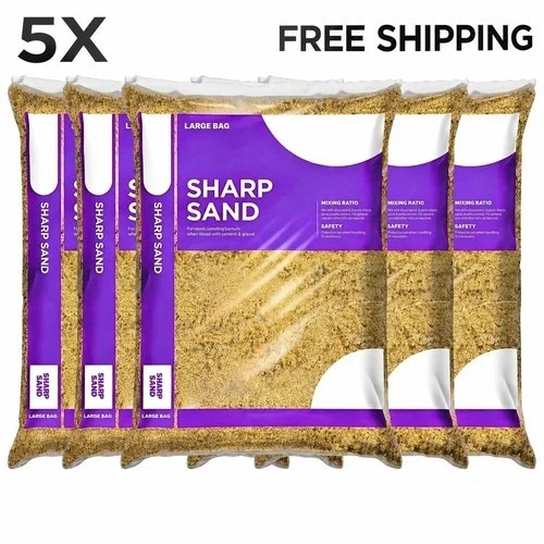 Sharp sand bulk - sand,