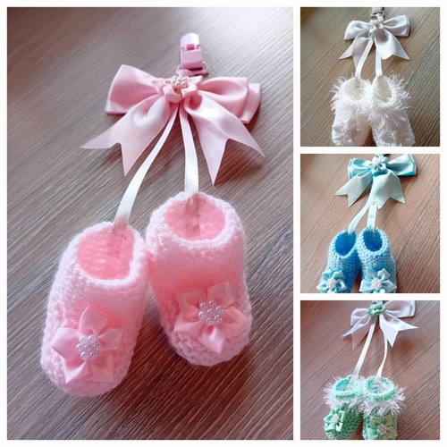 Pram charms knitted - pram,