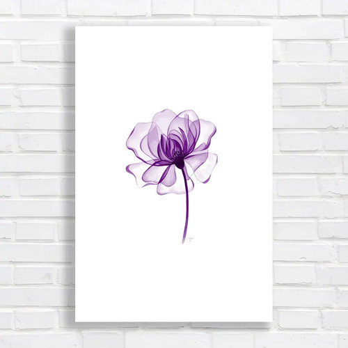 Ethereal flower home - flower, purple