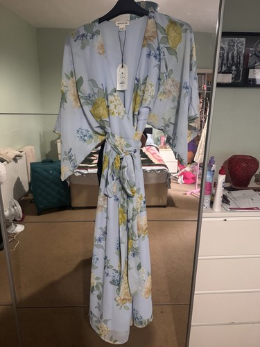 Monsoon floral wrap - floral, midi