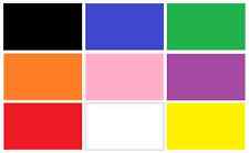 Plain Colour Polyester Flags