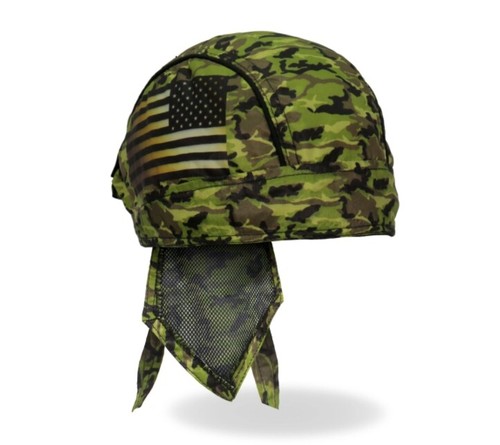 Camo flag bandana head - ,