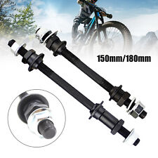 Mountain MTB Bike Bicycle Wheel Hub Axle Front & Rear Solid Spindle Shift Shaft