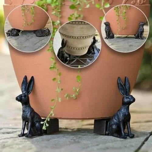 3pcs animal plant pot feet - animal,