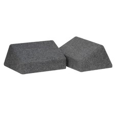 MDF closed subwoofer enclosure 5L self cut for 6x9" / 16,5cm / 13cm woofers Pair