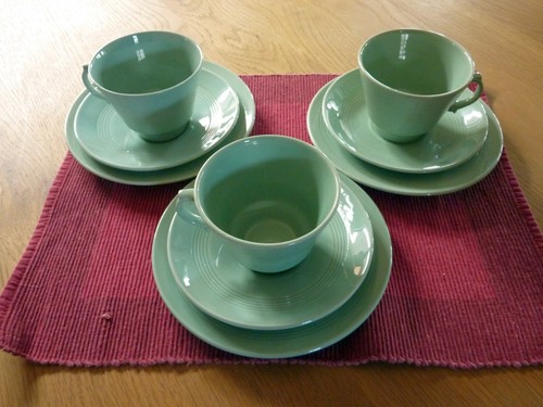Woods beryl ware tea set - woods,