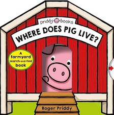 Where Does Pig Live? (UK EDITION) (Sea..., Roger Priddy