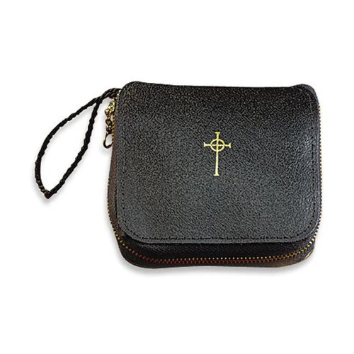 Medium zipper pyx burse black - medium,