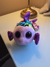 Ty Beanie Boo Flippy Rainbow Fish 6-inch Plush Toy