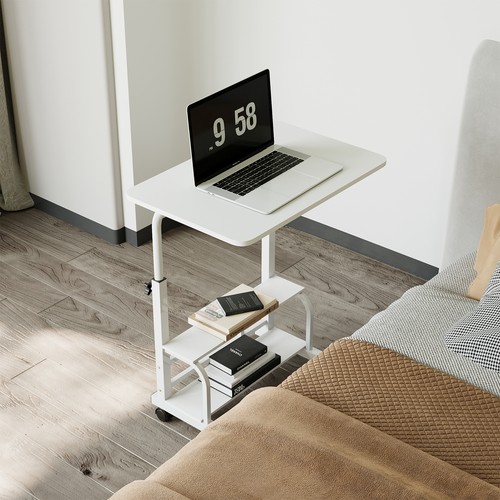 Rolling bed side table - rolling,