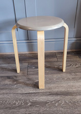 Ikea Frosta / Artek Style Stool  Bentwood Birch Plant Stand