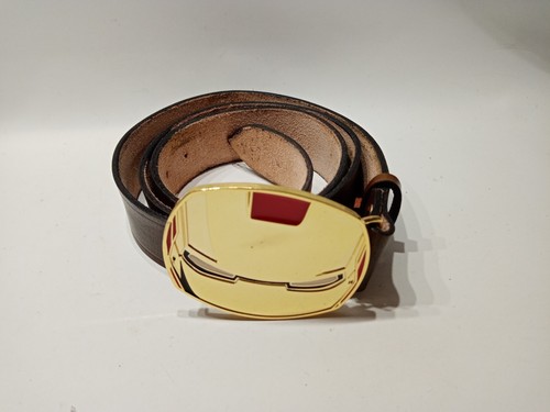 Marvel iron man gold - marvel, belt