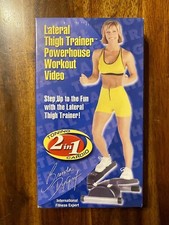 Lateral Thigh Trainer Powerhouse Workout Video VHS New, Sealed w/Brenda DeGraf