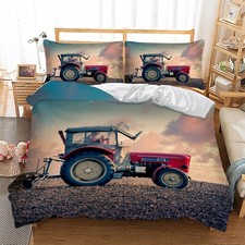 Tractor duvet quilt - quilt, set