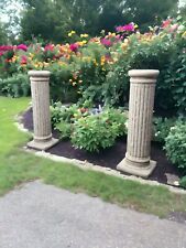 2 x Tall Doric Roman Column
