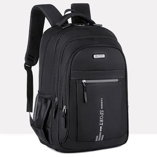 Black backpack rucksack large - rucksack,