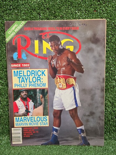 The ring boxing magazine - the,