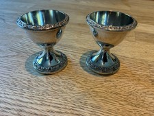A Vintage pair of silver