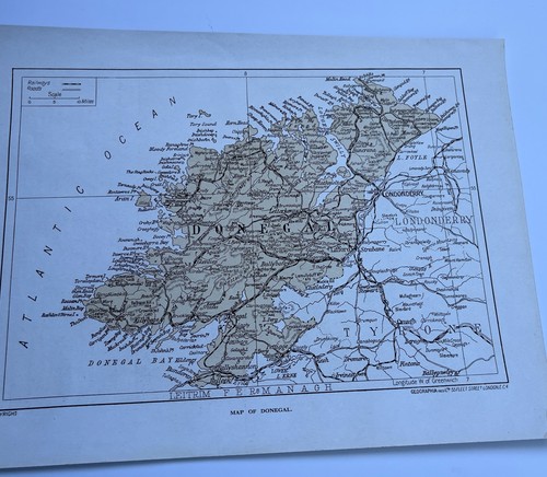 1923 map county donegal - 1923:,