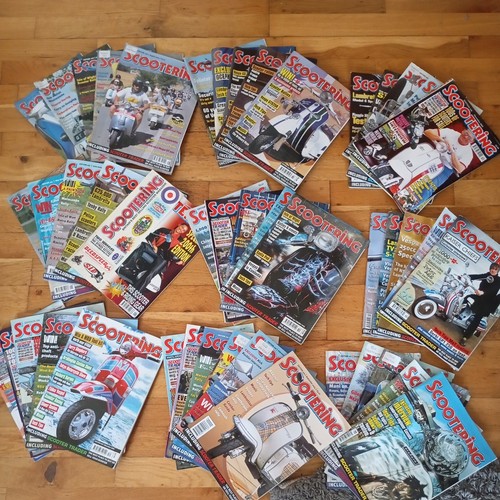 46x scootering magazine lot - ,