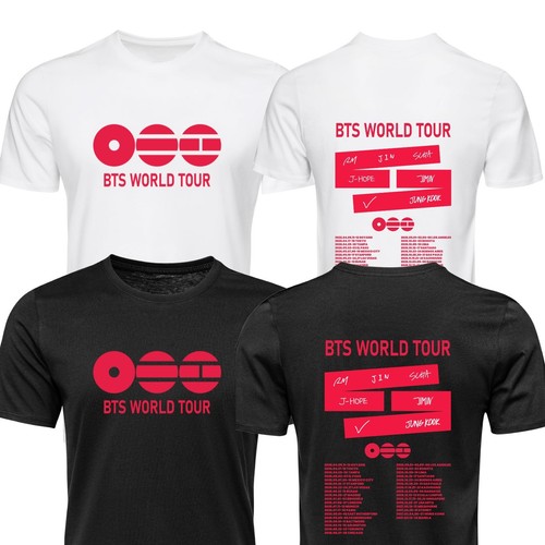 Bts shirt world tour - bts,