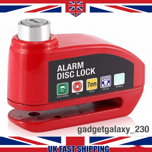 Alarm motorbike disc lock - motorbike,