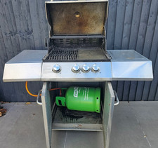 BBQ with Grill plates and Gas