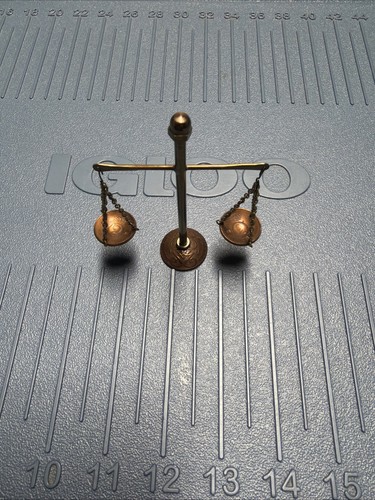 Vintage small coin scale - coin,