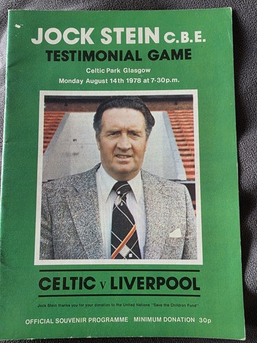 Celtic liverpool jock stein - v,