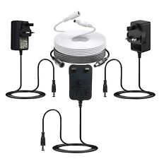 Mains Transformer 5V 12V 1A 2A 3A Charger Power Supply AC/DC Adapter UK Plug