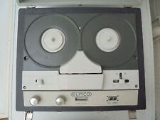Elpico TR702 Open Reel Tape Recorder Valves Tubes Fully Operational Very Good  