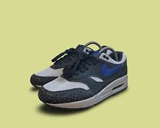 NWOT Nike Air Max 1 Safari Reflective Black Size 7.5 Trainers React 97 90 95