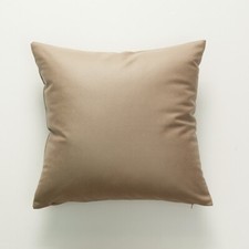 UK 45cm x 45cm Soft PU Leather Cushion Cover Home Decor Pillowcase Pillow Size