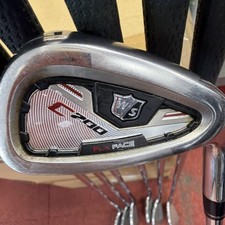 Wilson C200 Irons KBS Tour 90 Regular Flex Steel Shafts 4-PW
