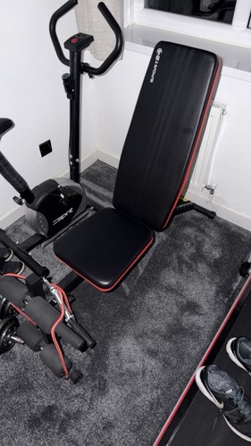 Adjustable gym bench - bench, w/