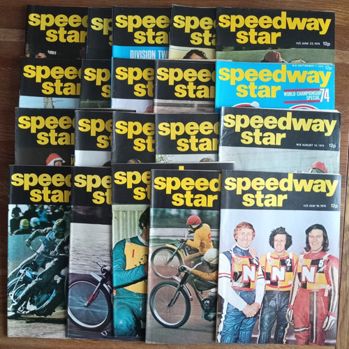 Speedway star magazines - magazines, x20