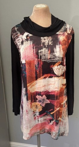 Pomodoro abstract floral - pomodoro, tunic