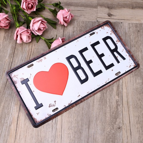 Retro metal signs iron - metal,
