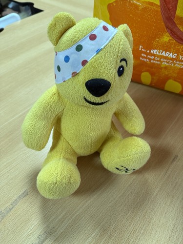 Pudsey bear plush bbc children - bbc,