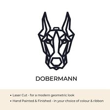 Wooden Dog Christmas Ornament